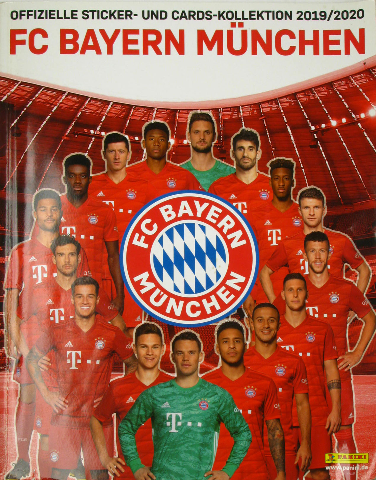 Autorenkollektiv:  FC Bayern München. Offizielle Sticker- und Cards-Kollektion 2019/2020 