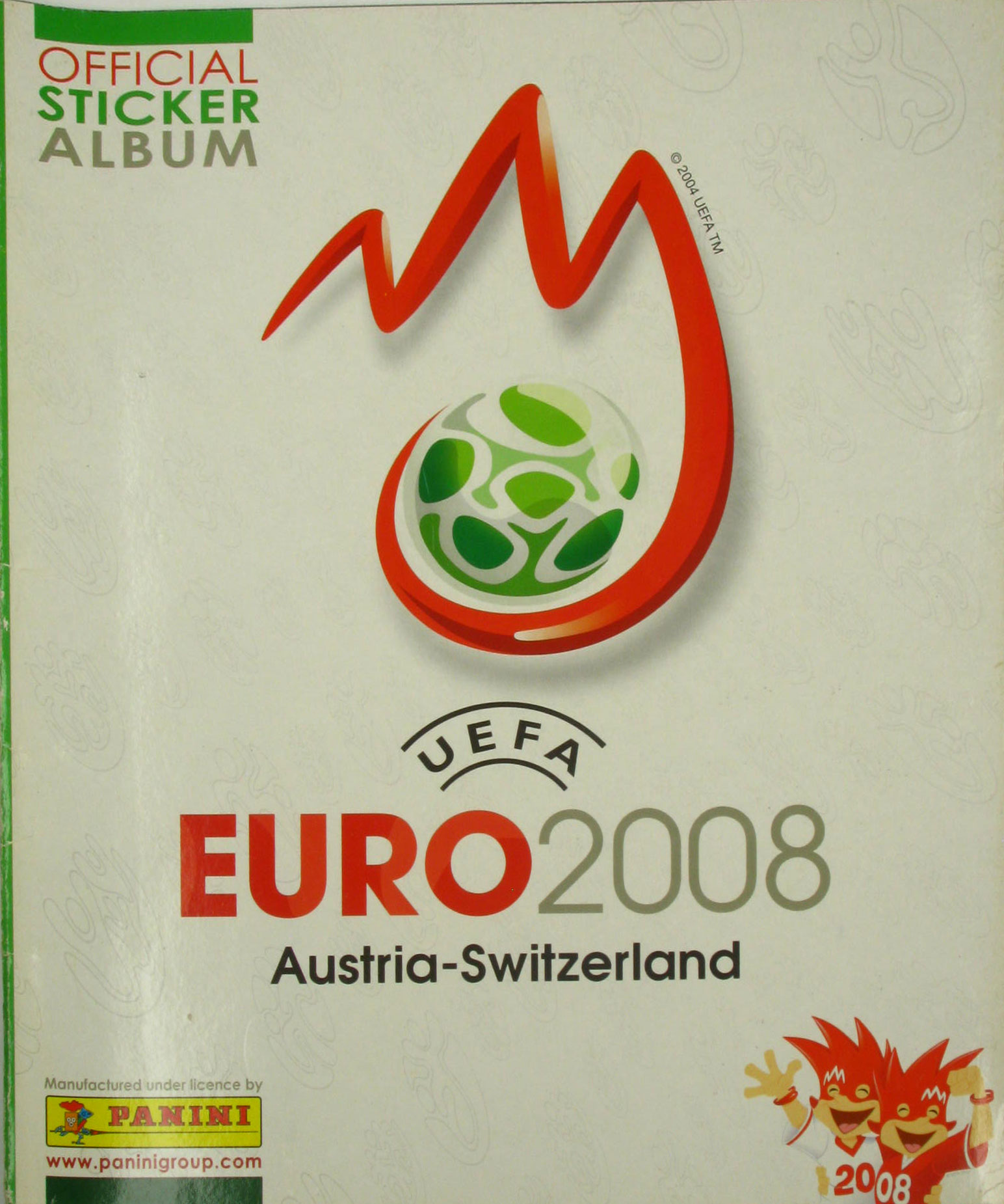 Autorenkollektiv:  Offizielles Sticker-Album Euro 2008 (Austria-Switzerland) 