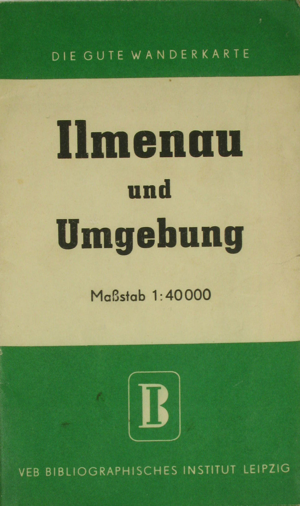   Die gute Wanderkarte - Ilmenau und Umgebung 