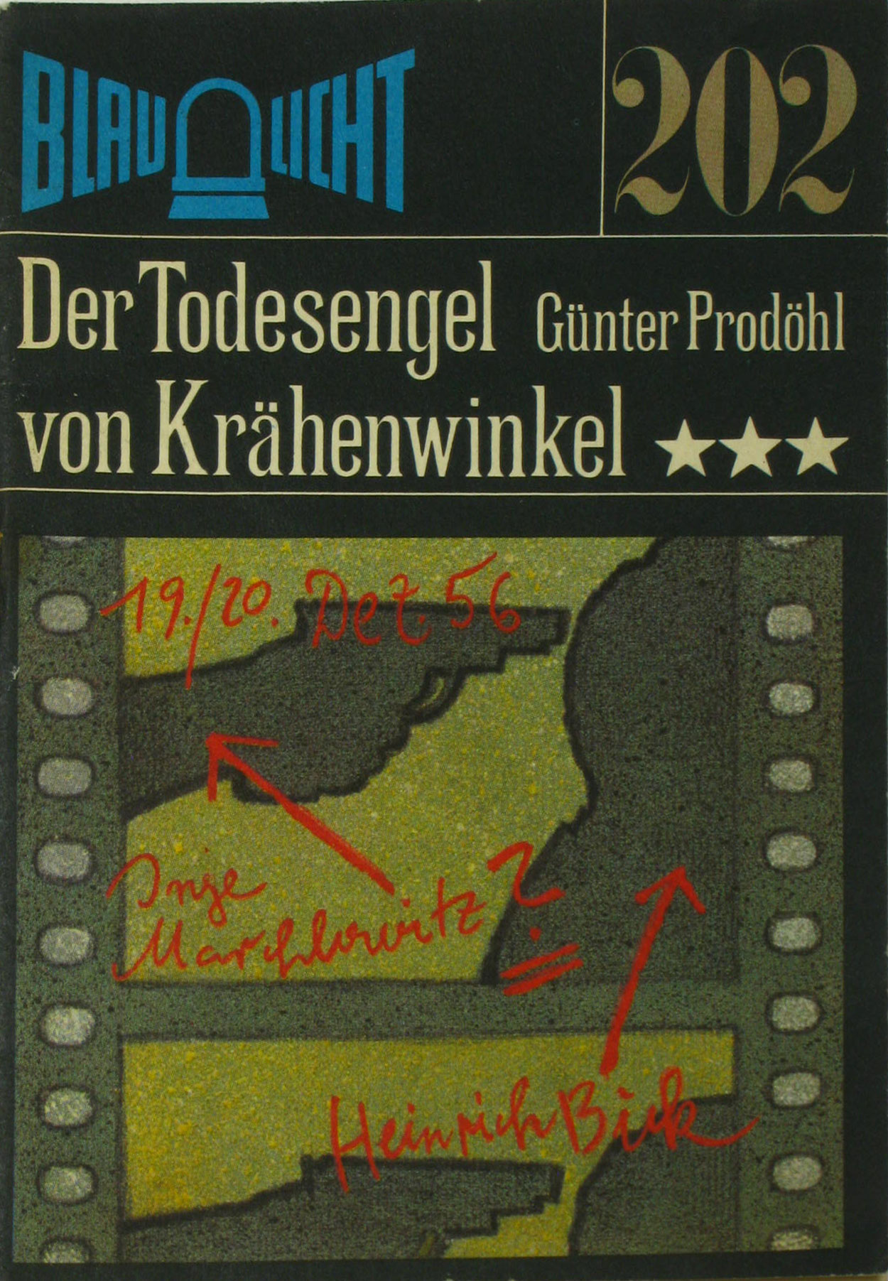 Prodöhl, Günter:  Der Todesengel von Krähenwinkel Nr. 202 