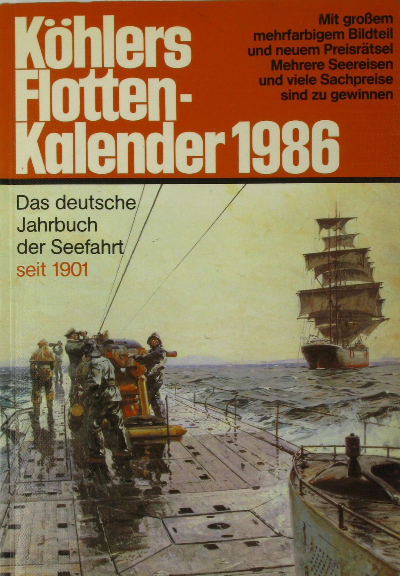 Thomer, Egbert (Redaktion):  Köhlers Flottenkalender 1986 