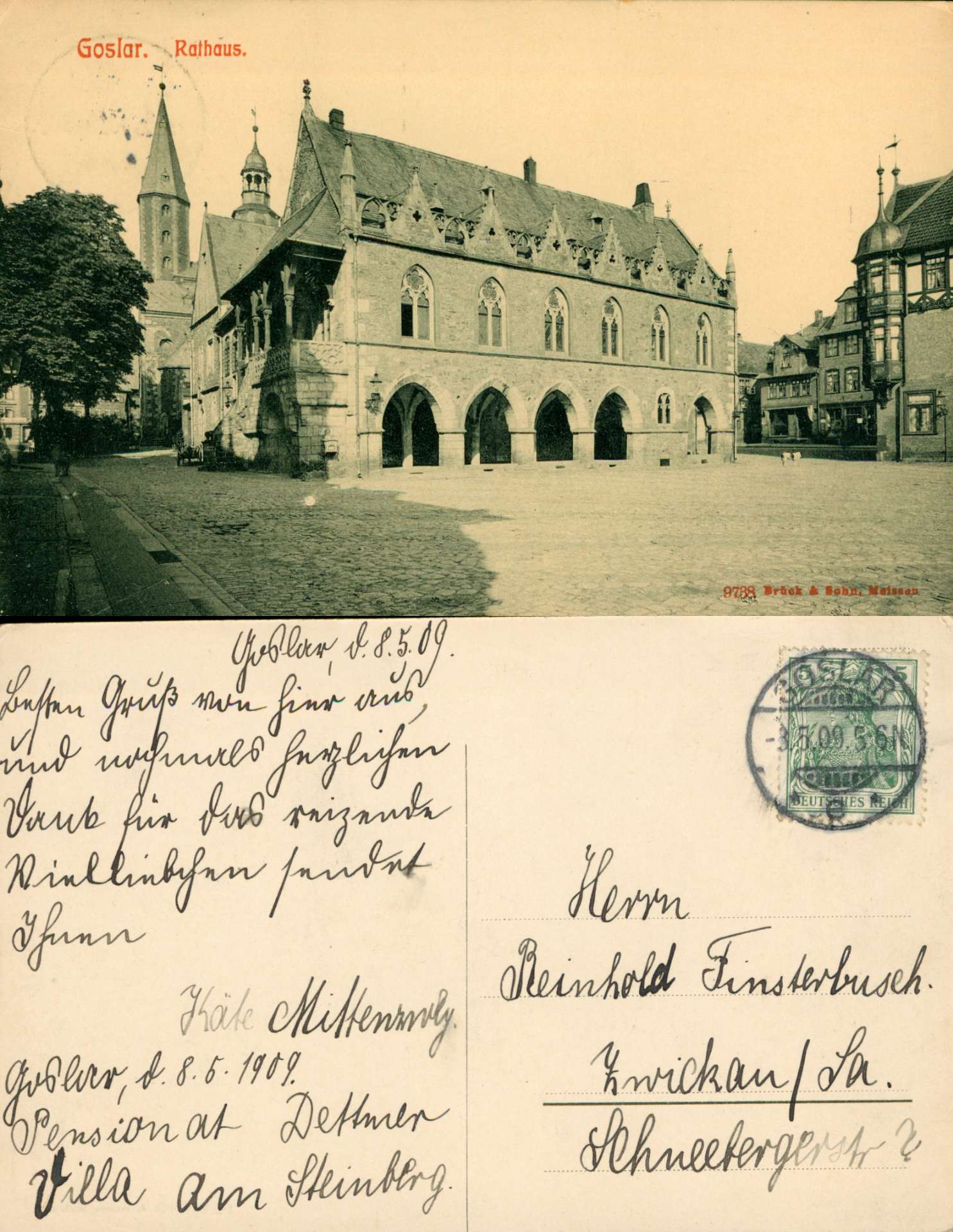   AK Goslar - Rathaus 