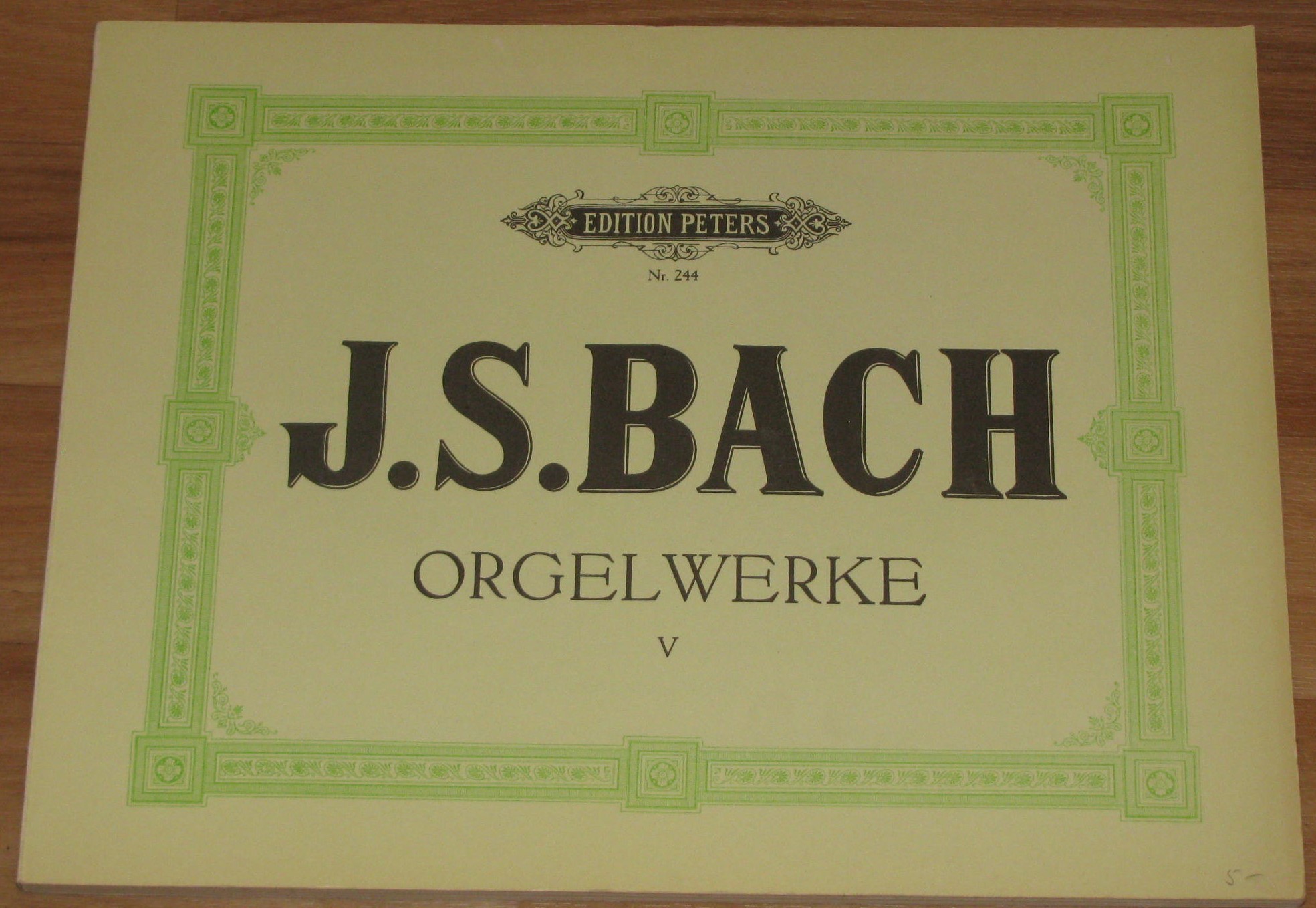 Griepenkerl, Friedrich Conrad (Hrsg.) und Ferdinand Roitzsch (Hrsg.):  Johann Sebastian Bach. Orgelwerke (Band 5). 