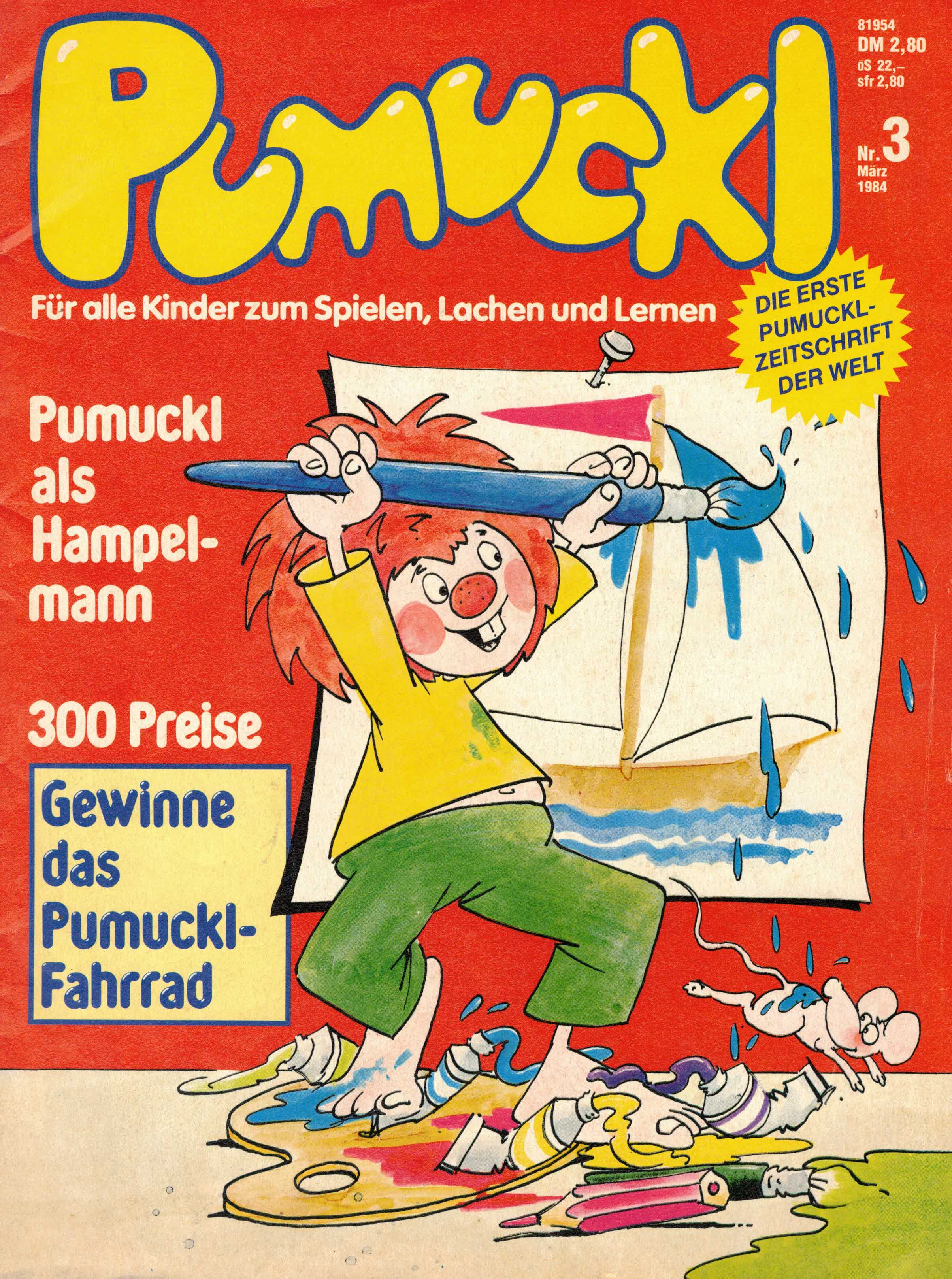 Pohl, Ulrich (Hrsg.):  Pumuckl. Für alle Kinder zum Spielen, Lachen und Lernen. Heft 3/1984 