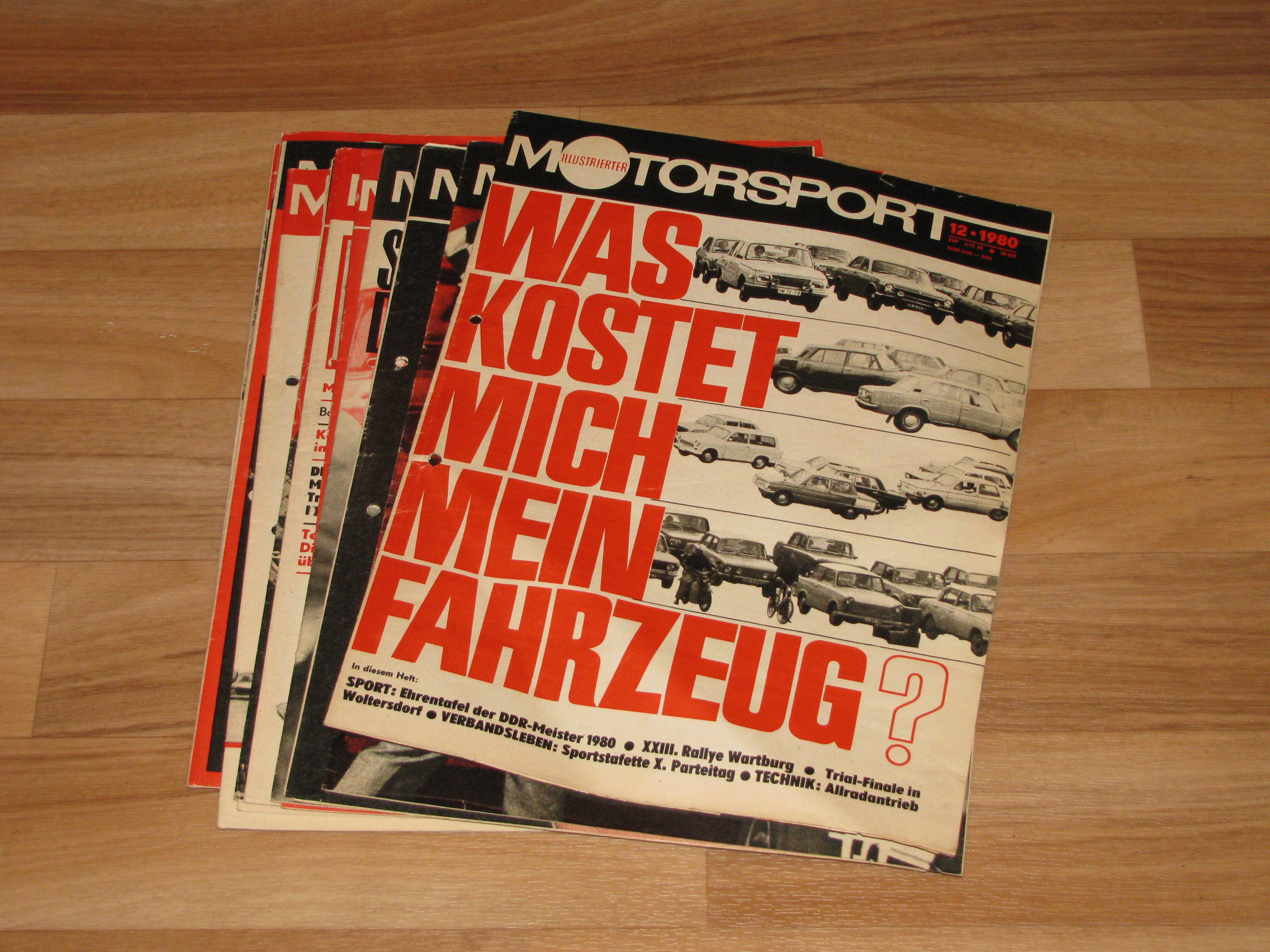 Autorenkollektiv:  Illustrierter Motorsport (Heft 1-12/1980) 