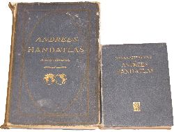 Ambrosius, Ernst (Hrsg.):  Andrees Allgemeiner Handatlas in 228 Haupt- und 221 Nebenkarten inkl. Namenverzeichnis (2 Bde.) 