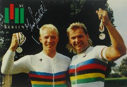   AK Jens Glcklich / Emanuel Raasch (Radsport) 