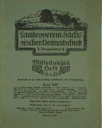 Autorenkollektiv:  Mitteilungen Band 19 (Heft 9 bis 12) aus 1930 