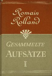 Rolland, Romain:  Gesammelte Aufstze. Band 1 - Zur Geschichte der Musik. 