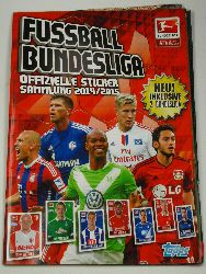 Autorenkollektiv:  Fussball-Bundesliga. Offizielle Sticker-Sammlung 2014/2015. 