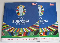 Autorenkollektiv:  2 x Offizielles Sticker-Album UEFA Euro 2024 Germany 