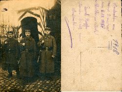   AK Andenken an meine Dienstzeit Wache IR 159 Mlheim-Ruhr 1918 