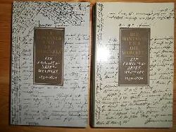 Fontane, Theodor:  Die Fontanes und die Merckels. Ein Familienbriefwechel 1850 - 1870. Bd. 1: 30. Juli 1850 - 15. Mrz 1858; Bd. 2: 18. Mrz 1858 - 15. Juli 1870. (2 Bnde) 
