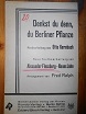 Kermbach, Otto (Neubearbeitung) / Alexander Flessburg u. Hanns John (Text) / Fred Ralph (Arrangement):  Denkst du denn, du Berliner Pflanze. 