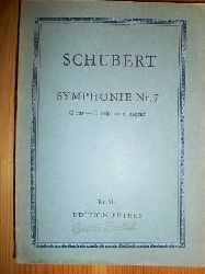 Schubert, Franz:  Franz Schubert: Symphonie. Nr. 7. C dur. C major. Ut majeur. (= Edition Peters Nr. 513) 