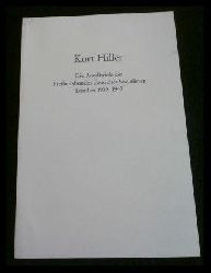 Hiller, Kurt / Harald Ltzenkirchen (Hrsg.) :  Die Rundbriefe des Freiheitsbundes deutscher Sozialisten London 1939 -1947. 