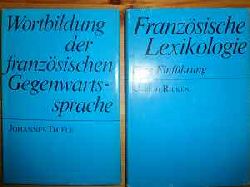 Johannes Thiele / Ricken, Ulrich u.a.::  1: Wortbildung der franzsischen Gegenwartssprache. / 2: Franzsische Lexikologie. Eine Einfhrung. Von einem Autorenkollektiv unter Leitung von Ulrich Ricken. (2 Bnde) (zus. EURO 7,70 u. Porto EURO 2,40) Einzelpreis: 