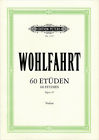 Franz Wohlfahrt / Fritz Spindler (Hrsg.):  60 Etden fr Violine - Sixty Studies for Violin. Studies - Etudes. Opus 45. Viola. (Spindler) (= Edition Peters, no. 9166) 