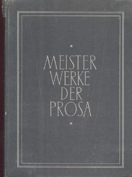 Grillparzer, Franz  Der arme Spielmann. Novelle. Vorwort von August Sauer. 