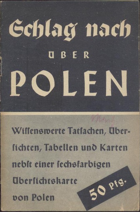   Schlag nach über Polen. Wissenswerte Tatsachen, Übersichten, Tabellen und Karten. Hrsg. von den Fachabteilungen des Bibliographischen Instituts. 