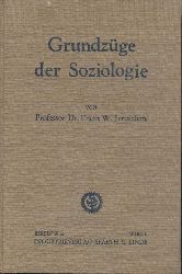 Jerusalem, Franz W.  Grundzge der Soziologie. 