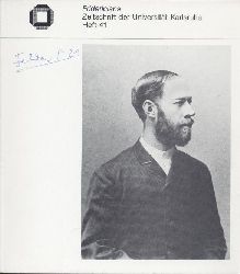Hertz, Heinrich  100 Jahre Entdeckung der elektromagnetischen Wellen durch Heinrich Hertz in Karlsruhe. 