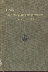 Wagner, Christoph  Die Grundlagen der rumlichen Ordnung im Walde. 4. Auflage. 