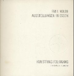 Nolde, Emil - Klein, Kthe (Hrsg.)  Emil Nolde. Ausstellungen in Essen. Den Mitgliedern des Kunstringes Folkwang zum Jahreswechsel 1967/68 berreicht. 