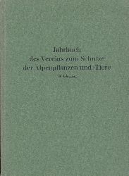 Schmidt, Paul (Schriftleitung)  Jahrbuch des Vereins zum Schutze der Alpenpflanzen und -Tiere. 38. Jahrgang. 