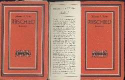 Becher, Johannes R.  Abschied. Eine deutsche Tragdie: 1900-1914. 