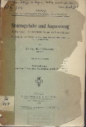 Fritzsche, Kurt  Sturmgefahr und Anpassung. (Physiologische und technische Fragen des Sturmschutzes). Mitteilung aus der Schsischen Forstlichen Versuchsanstalt. 