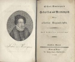 Montaigne, Michel de  Michael Montaigne