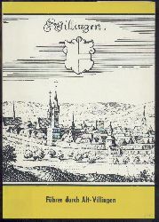 Revellio, Paul  Villingen. Die alte Stadt. Ein kurzer Fhrer zu ihrer Geschichte, ihren Baudenkmlern und ihrem Kulturgut. Fhrer durch Alt-Villingen. 2. vermehrte u. verbesserte Auflage. 