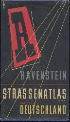 Ravenstein Verlag  Ravenstein Strassenatlas Bundesrepublik Deutschland. Mastab 1:400 000. 