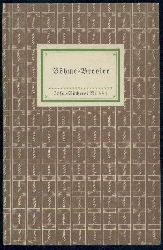 Bhme, Jakob - Schulze-Maizier, Friedrich (Hrsg.)  Bhme-Brevier. Gestaltet u. eingeleitet von Friedrich Schulze-Maizier. 