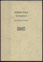 Siedle, Robert  50 - Fnfzig Jahre Furtwanger. Photomechanischer Nachdruck der Ausgabe Furtwangen 1924. 
