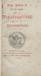 Friedrich II. von Preuen - (Heinzmann, Johann Georg (Hrsg.))  Von der Regierungskunst und von der Frstenpflicht. 