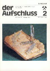   Der Aufschluss. Zeitschrift fr die Freunde der Mineralogie und Geologie. Jg. 29 in 11 Heften. 