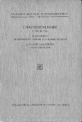 Thommen, R. u. L. Schmitz-Kallenberg  Urkundenlehre. 1. u. 2. Teil. 2. Auflage. 