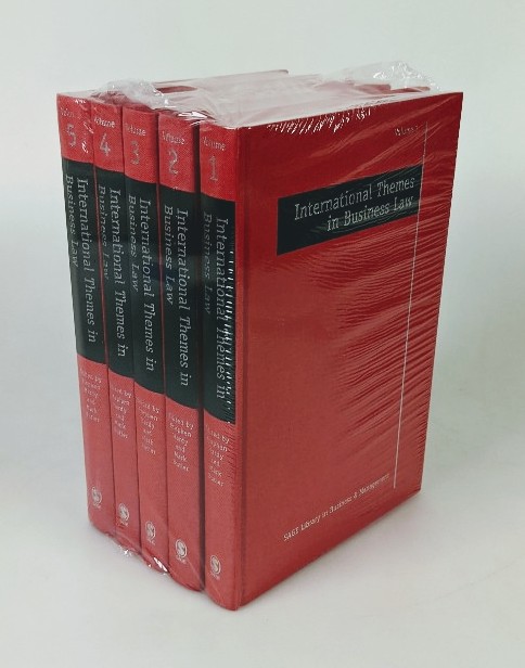 Hardy, Stephen and Mark Butler (Eds.):  International Themes in Business Law - 5 volume set (=Sage Library in Business and Management). 