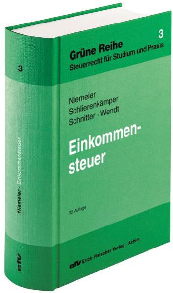 Niemeier, Gerhard u. a.:  Einkommensteuer. Hrsg.: Deutsche Steuer-Gewerkschaft. (=Grüne Reihe ; Bd. 3). 
