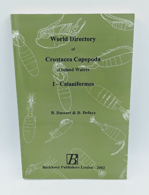 Dussart, B. and D. Defaye:  World directory of crustacea copepoda of inland waters - volume 1 : Calaniformes. 