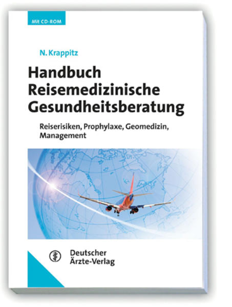 Krappitz, Norbert:  Handbuch reisemedizinische Gesundheitsberatung: Reiserisiken, Prophylaxe, Geomedizin, Management ; mit 206 Tabellen ; Formulare zur Information und Dokumentation auf CD-ROM. 