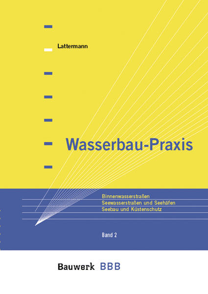 Lattermann, Eberhard:  Wasserbau-Praxis. Band II: Binnenwasserstraßen, Seewasserstraßen und Seehäfen, Seebau und Küstenschutz. 