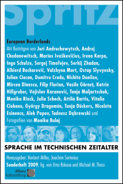Rakusa, Ilma (Herausgeber):  European borderlands. Sprache im technischen Zeitalter; Sonderheft. 