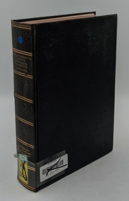 Leumann, Manu:  Lateinische Laut- und Formenlehre (=Lateinische Grammatik ; Bd. 1; Handbuch der Altertumswissenschaft : Abt. 2 ; Teil 2) [Neuausgabe1977 der 1926 - 1928 in 5. Auflage erschienenen "Lateinischen Laut- und Formenlehre"]. 