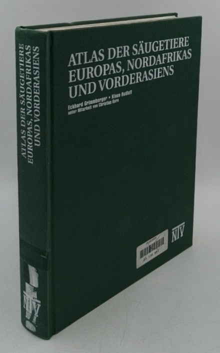 Grimmberger, Eckhard und Klaus Rudloff:  Atlas der Säugetiere Europas, Nordafrikas und Vorderasiens. 