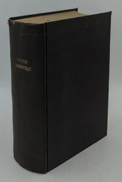 Clemenceau, Georges:  Au soir de la pensee - 2 volumes [tomes] in one. 