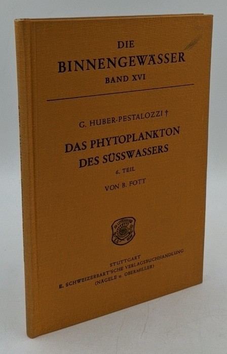 Fott, Bohuslav und Gottfried Huber-Pestalozzi:  Das Phytoplankton des Süsswassers - Teil 6 : Chlorophyceae (Grünalgen), Ordnung: Tetrasporales (=Die Binnengewässer ; 16). 