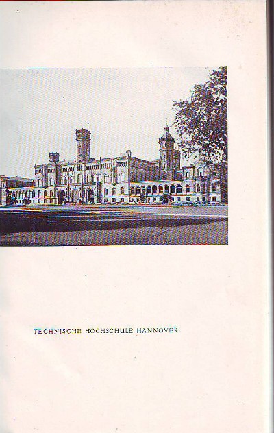    Jahrbuch der Technischen Hochschule Hannover 1949 / 1950. 